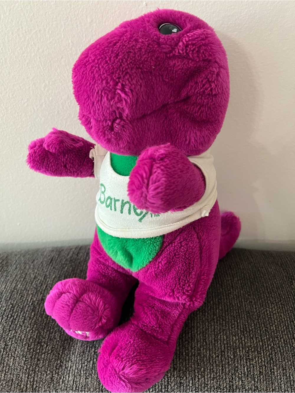 Vintage 1992 Barney Plush Stuffed Animal